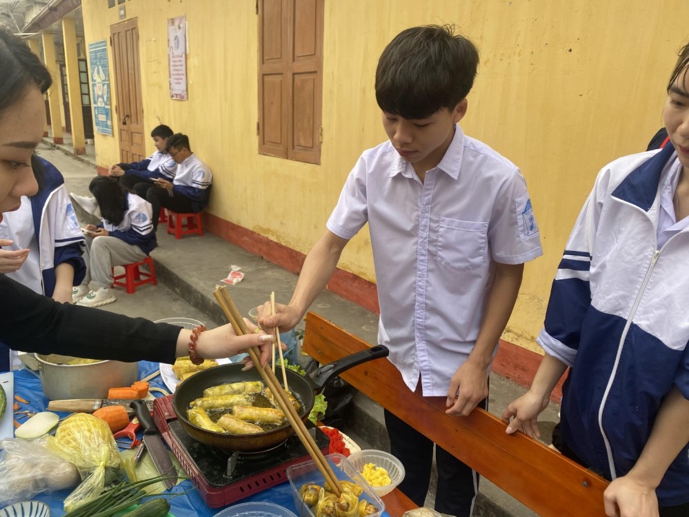 Hội thi nấu ăn chào mừng ngày 8/3