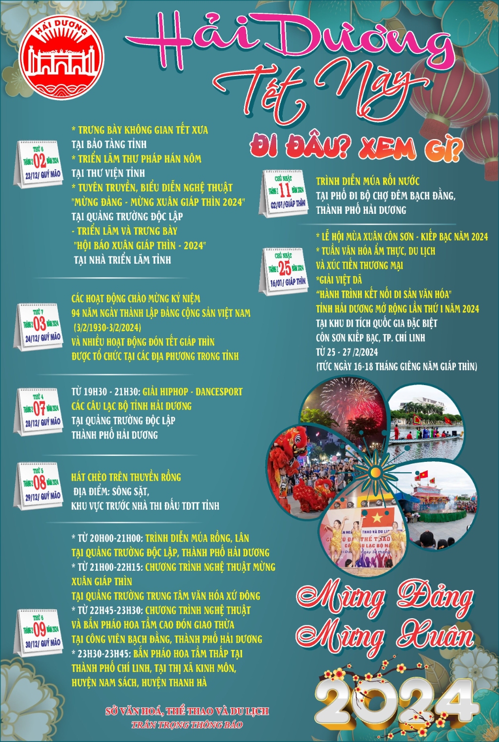 Các hoạt động văn hóa dịp Tết tại TP Hải Dương